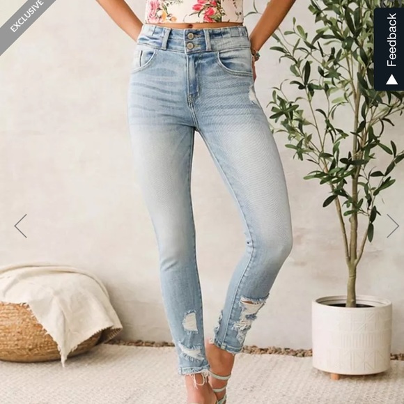 KanCan Jeans New Kancan Signature High Rise Ankle Skinny Jean